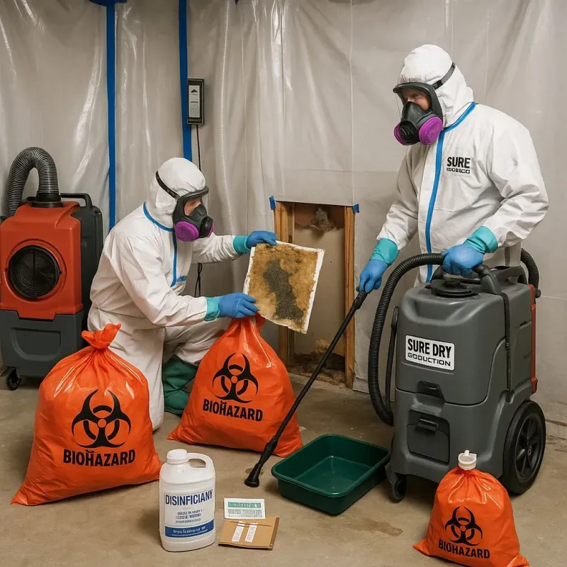 Contaminated Water Handling Protocols process in Brentwood, CA